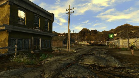 The rebuilt town of Nipton is one of the best Fallout New Vegas mods.