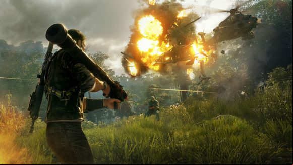 Just Cause 4 explosion