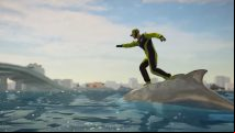 Hitman 2 lets you surf on a dolphin