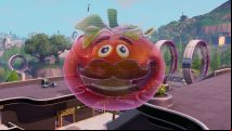 Fortnite: dance inside holographic Tomato head, holographic Durr Burger head, giant Dumpling head