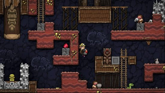 Best splitscreen games to play at Christmas: Spelunky