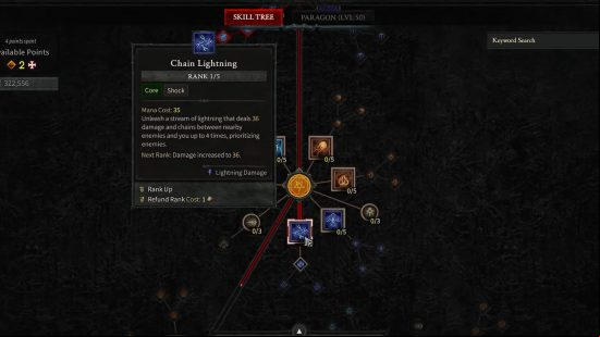 To refund skills in Diablo 4 players need to pay the price in gold.