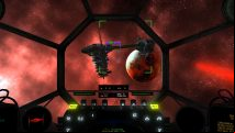 1994's TIE Fighter has been modded into 1999's X-Wing Alliance, spectacularly