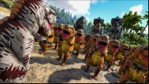 Ark: Survival Evolved now has inflatable dinosaur costumes
