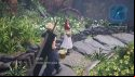 Exploring the countryside An action-packed motorbike battle in our Final Fantasy 7 Remake PC review