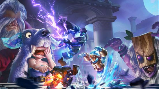 Best auto battlers: The various characters that appear in Auto Chess, the first auto chess game in the genre.