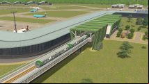 Cities: Skylines Airports DLC adds new high-capacity trains and buses