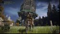 Approaching a massive walking mausoleum in Elden Ring