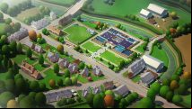 Two Point Campus gameplay: a hint of Stardew Valley