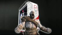 This God of War gaming PC seemingly lost a fight with Kratos