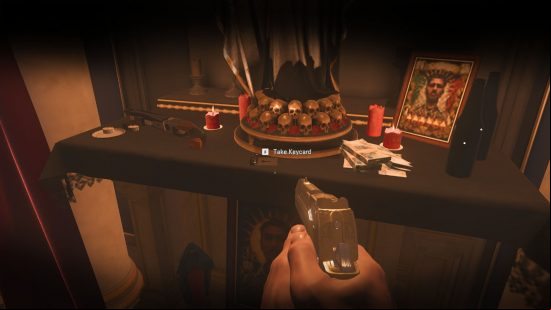 Modern Warfare 2 El Sin Nombre walkthrough: Diego's keycard sat on an altar