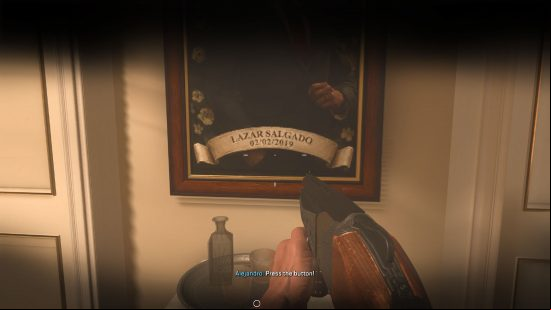 Modern Warfare El Sin Nombre walkthrough: Diego's safe code hidden on a painting