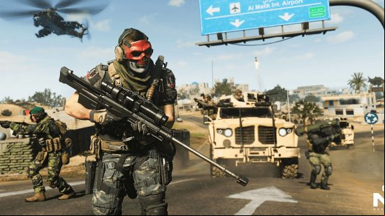 Modern Warfare 2 game modes: Specgru operators Soap and Kleo in Ground War multiplayer mode