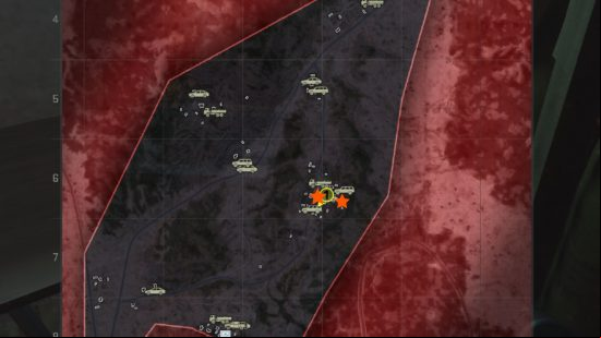 Modern Warfare 2 Denied Ops intel fragments 4-5 map