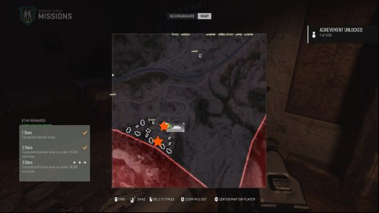 Modern Warfare 2 Denied Ops intel fragments 6-7 map