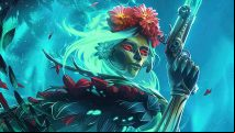 Dota 2 hero Muerta is wearing one of the MOBA's most powerful items