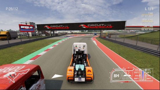Best truck games: a bunch of trucks race on a track