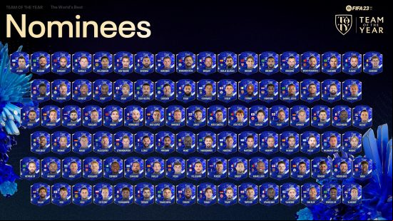 FIFA 23 TOTY nominees