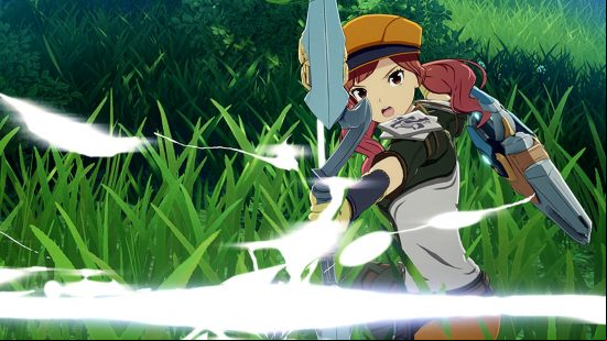 Blue Protocol classes: A blast archer shoots a projectile from their bow