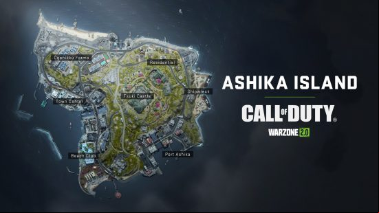 Warzone 2 Season 2 Ashika island reveal map