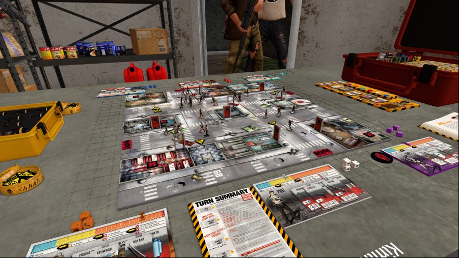 Tabletop Simulator - a game Zombiecide in Tabletop Simulator.
