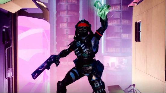 Destiny 2 loadouts guide: A Guardian uses Strand in the city of Neomuna.