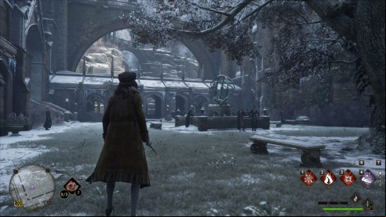 Hogwarts Legacy review: Courtyard