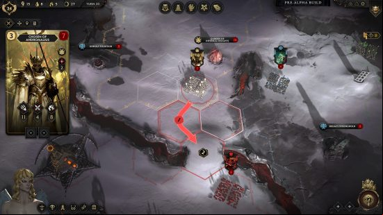 Welcome to Solium Infernum, the "Dark Souls of strategy games": A battlefield in the depths of Hell from strategy game Solium Infernum