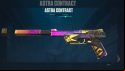 Valorant skins: Astra's gold and purple Ghost