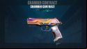 Valorant skins: Chamber's gold and silver Classic