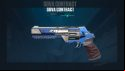Valorant skins: Sova's blue Sheriff