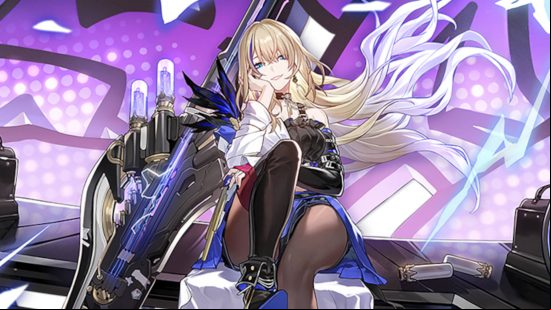 Serval is a bit of a rebel when it comes to Honkai Star Rail characters, as she's sitting on stage next to her electrified guitar contraption.