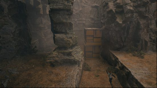 A pit hides new Cal Kestis cosmetics and outfits