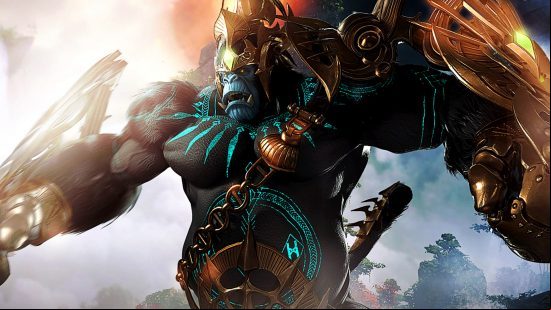 Lost Ark April update patch notes - Hanumatan, a giant, ape-like creature in golden armour