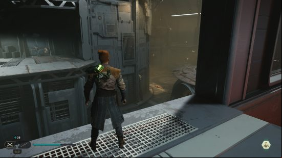 Cal Kestis looks out to find more Star Wars Jedi Survivor Blaster parts