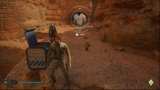 A desert terrain houses the next Cal Kestis cosmetics