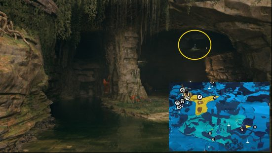 A map shows the location of the next Cal Kestis cosmetics