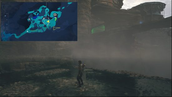 A map shows the location of the Star Wars Jedi Survivor Chamber of Detachment