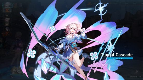 The best Honkai Star Rail March 7th build features her ultimate, a good skill since you can freeze enemies in Honkai: Star Rail