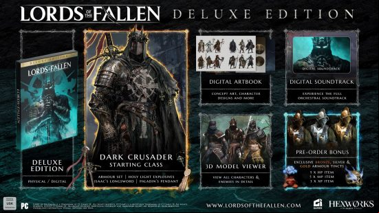 Lords of the Fallen release date ed by four minutes of gameplay