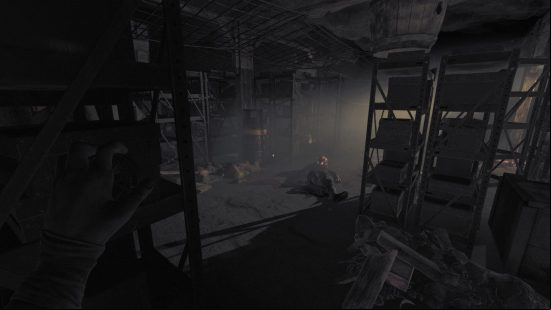 You'll need to crawl through lots of dark and decaying places to find the dynamite in Amnesia The Bunker