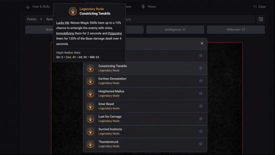 A list of Legendary nodes to help make the best Diablo 4 Druid build.