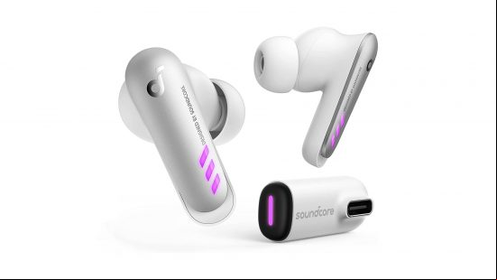 Best Asus ROG Ally accessories: soundcore wireless earphones on a white background