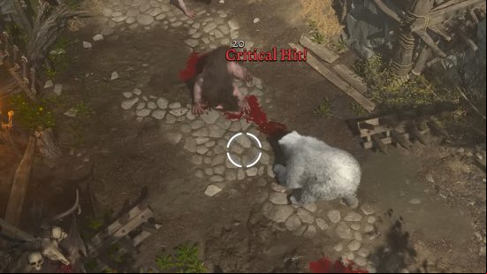 Baldur's Gate 3 Halsin as a druid can shape shift into a bear for any scenario including combat