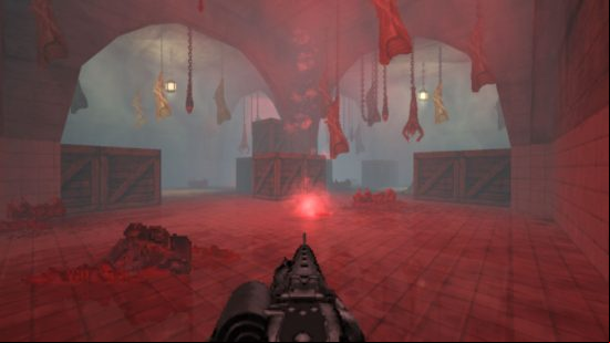 Doom, Warhammer 40k, and WW1 unite in grimdark FPS you can play now