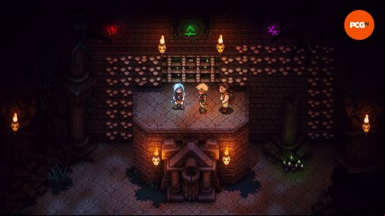 sea of stars locked chest in the flooded graveyard