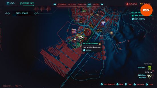 Cyberpunk 2077 Phantom Liberty best side gig: an in game map