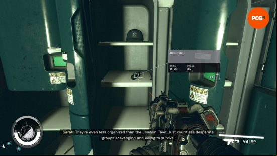 A player has found a Starfield digipick inside a locker.