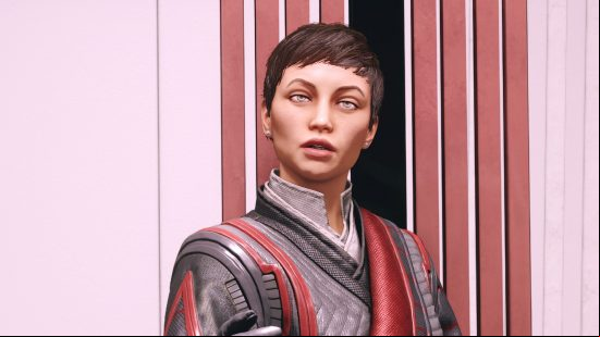 Imogene Salzo, one of the bosses of Ryujin Industries, one of the main Starfield factions.