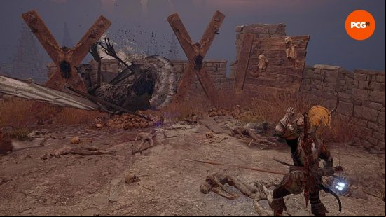 Lords of the Fallen Moth Mimic: The player manages to flay the soul of a moth creature, slaying it instantly.